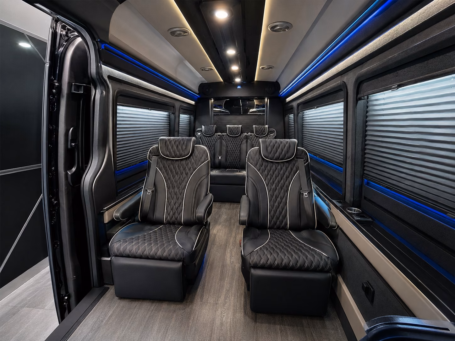 buses for bands and performers traveling through orange county