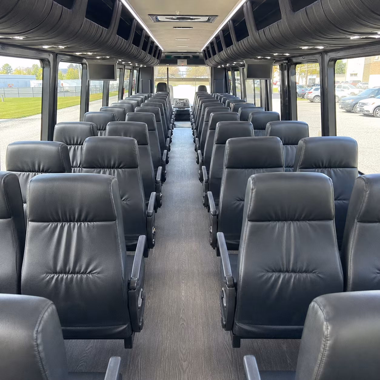 santa ana 30 passenger minibus inside