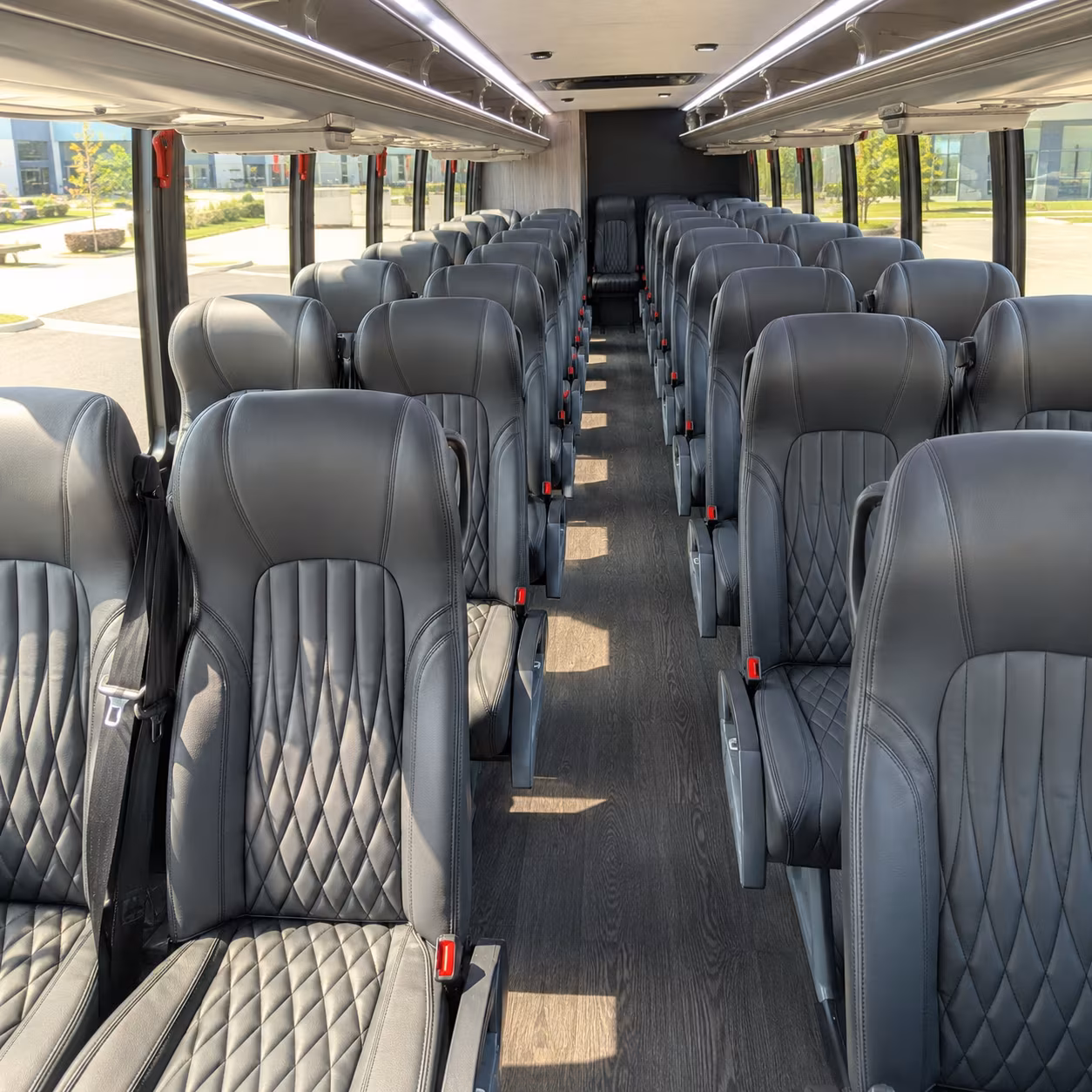 santa ana 35 passenger minibus inside