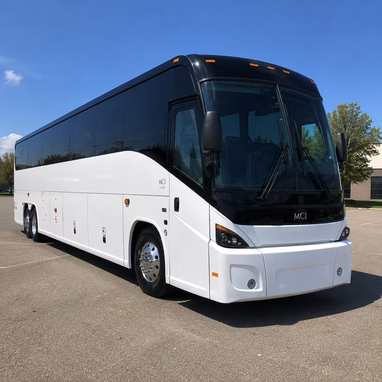 santa ana 45 passenger charter bus