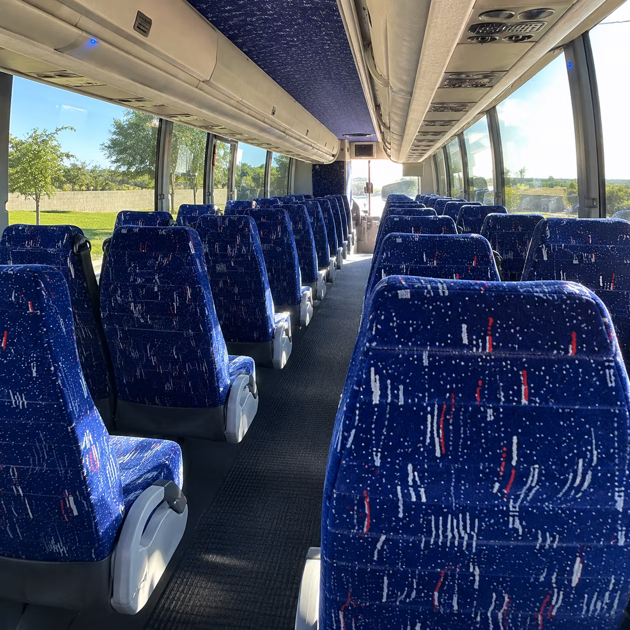 santa ana convention charter bus rental