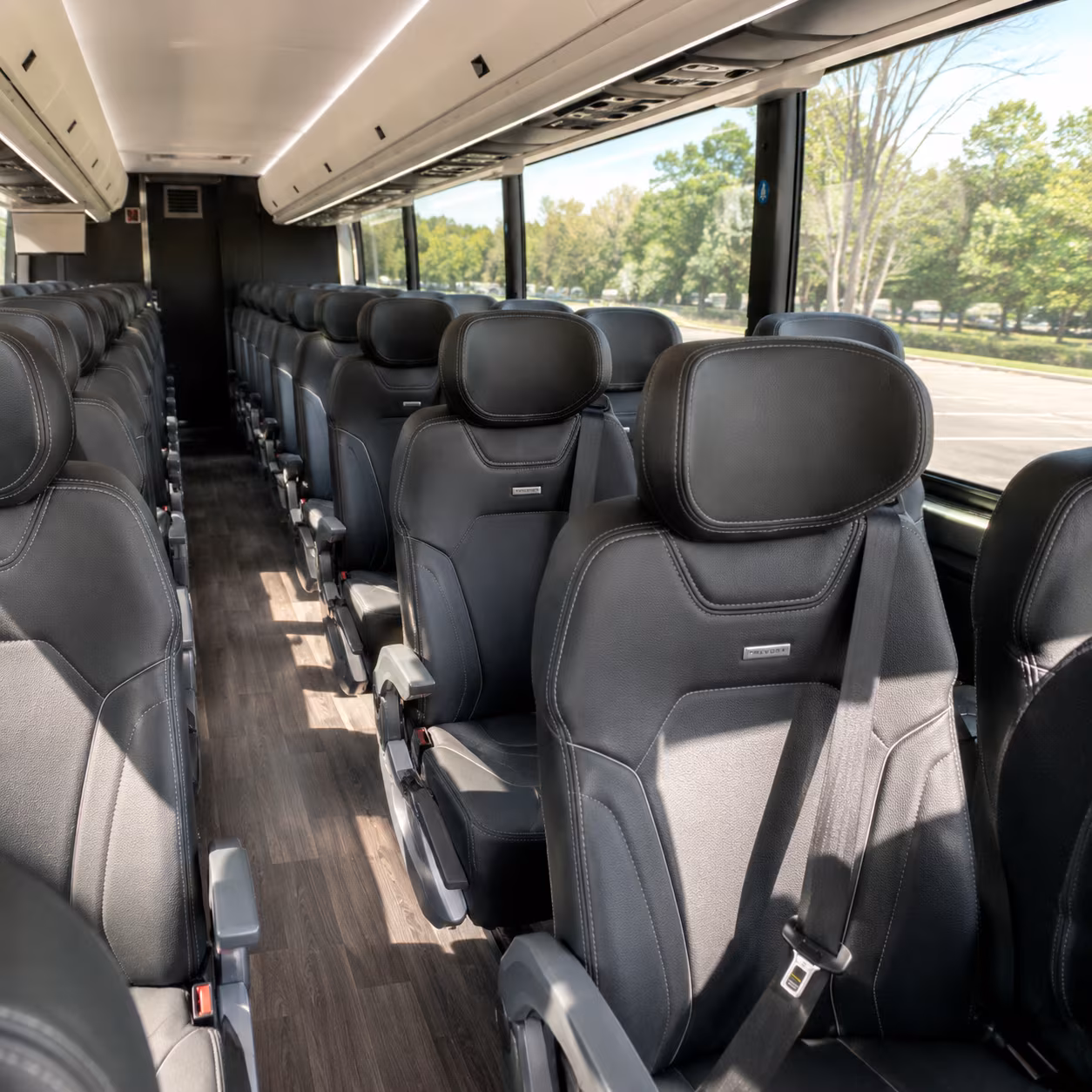 santa ana field trip transportation onboard seating
