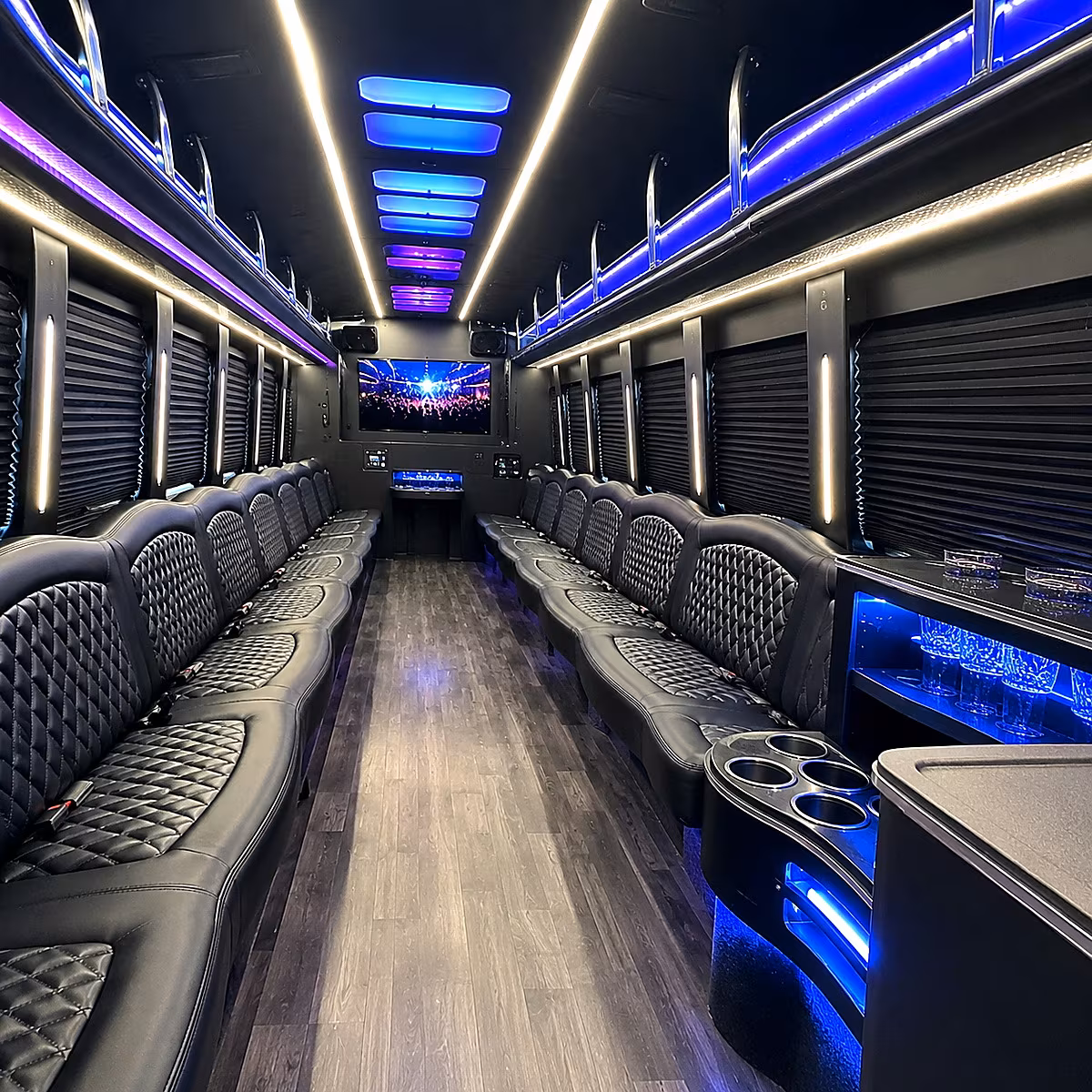 santa ana prom party bus rental