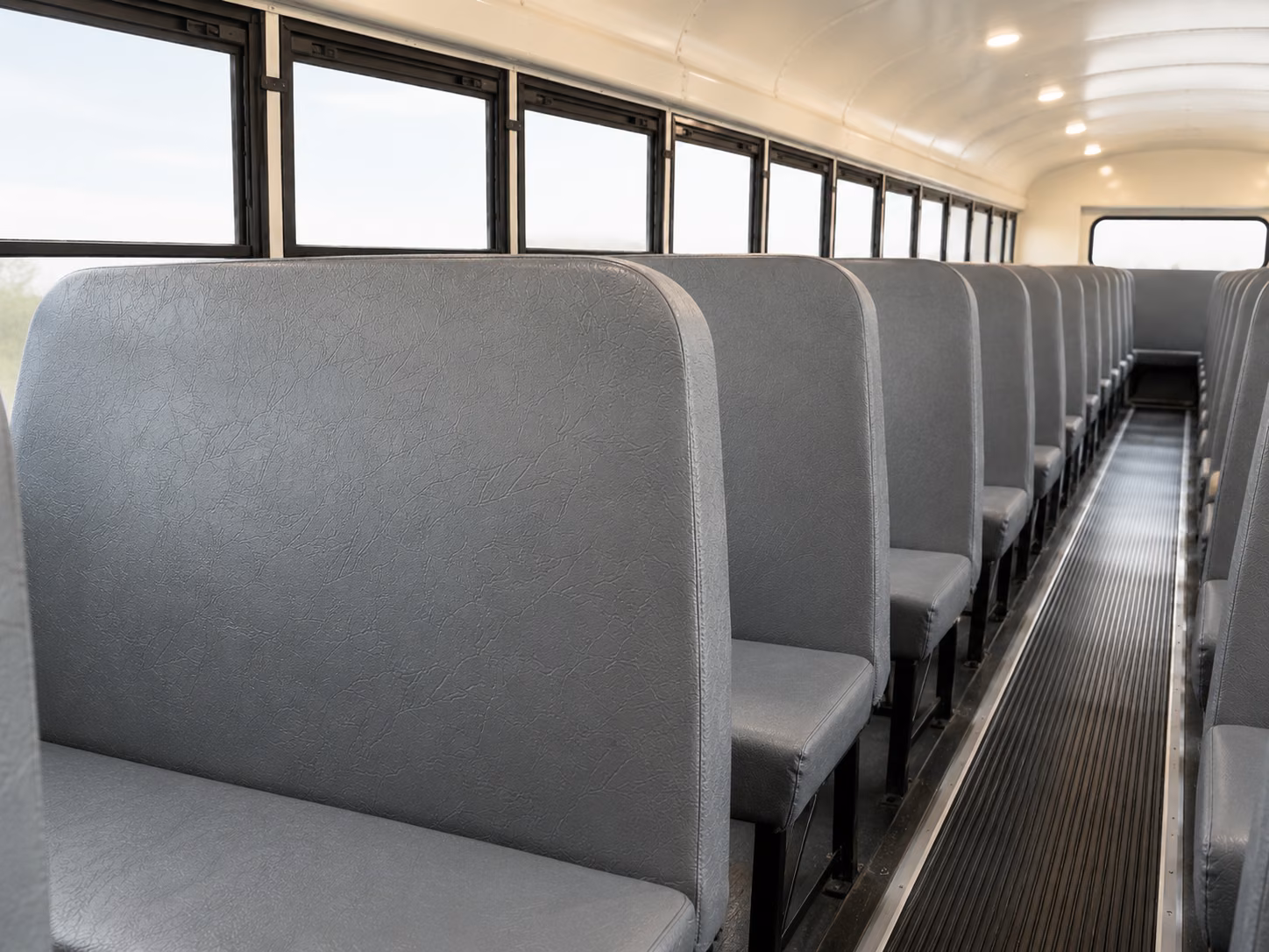 santa ana school bus inside