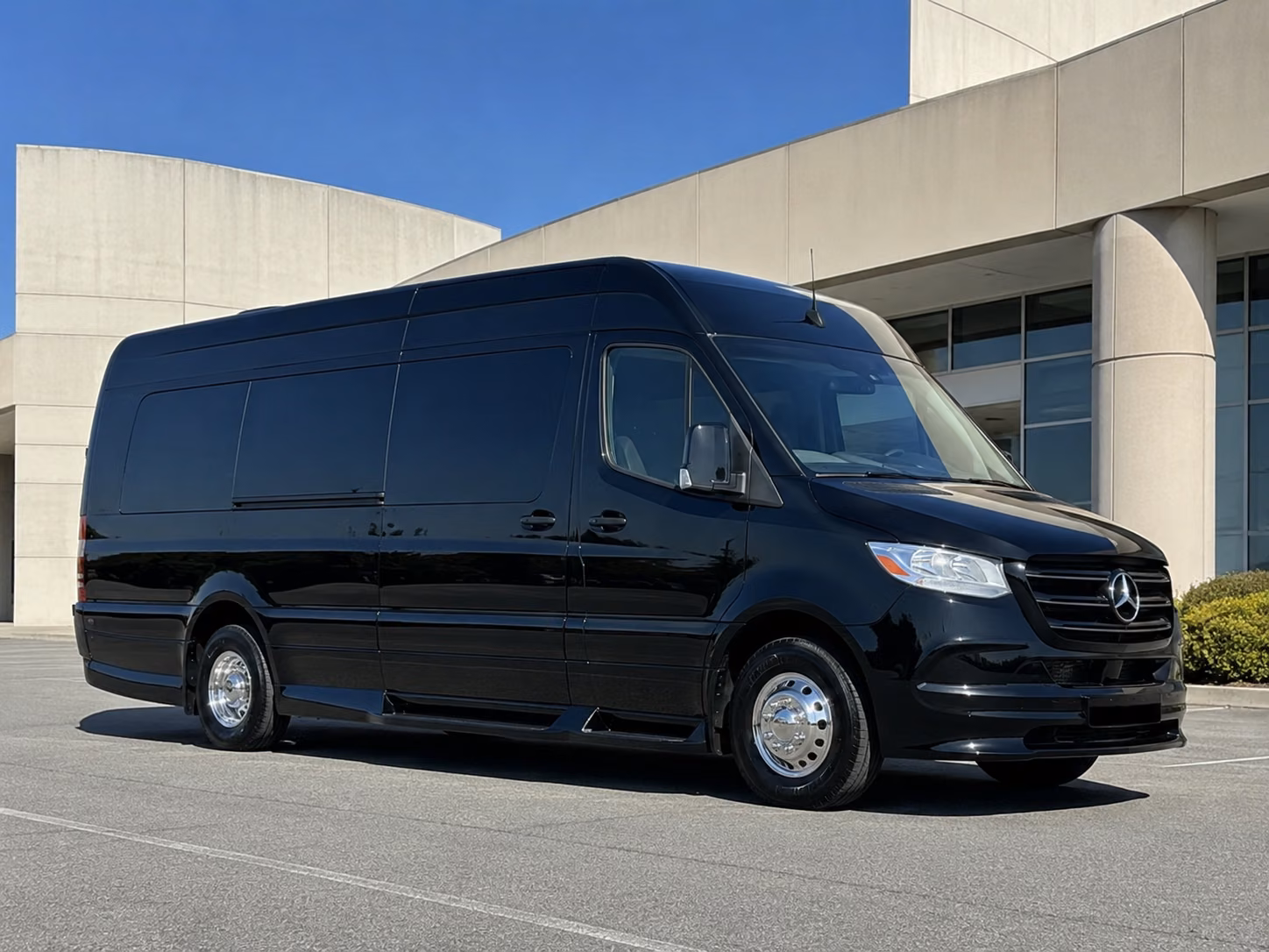 santa ana sprinter van with driver