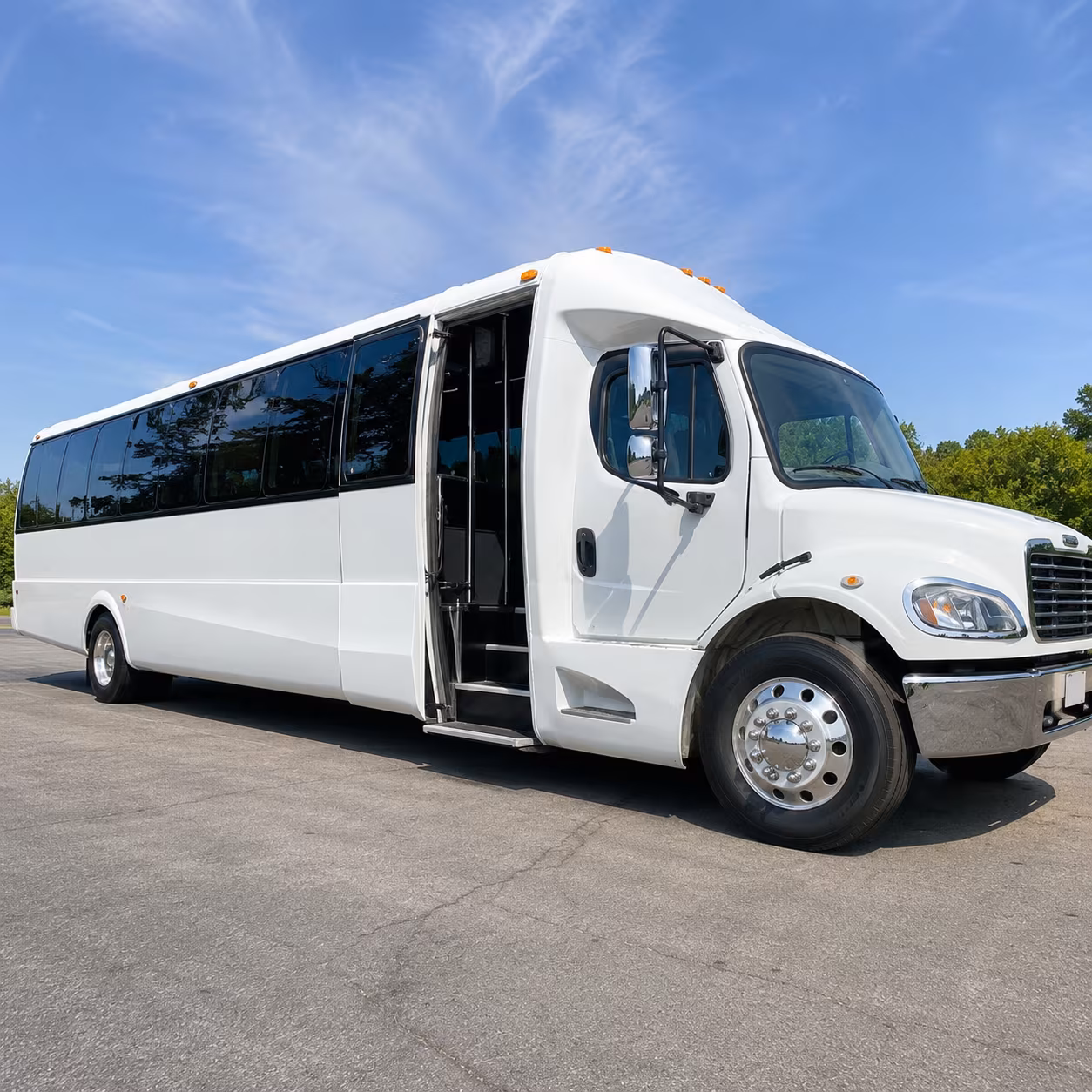 santa ana wedding transportation onboard seating