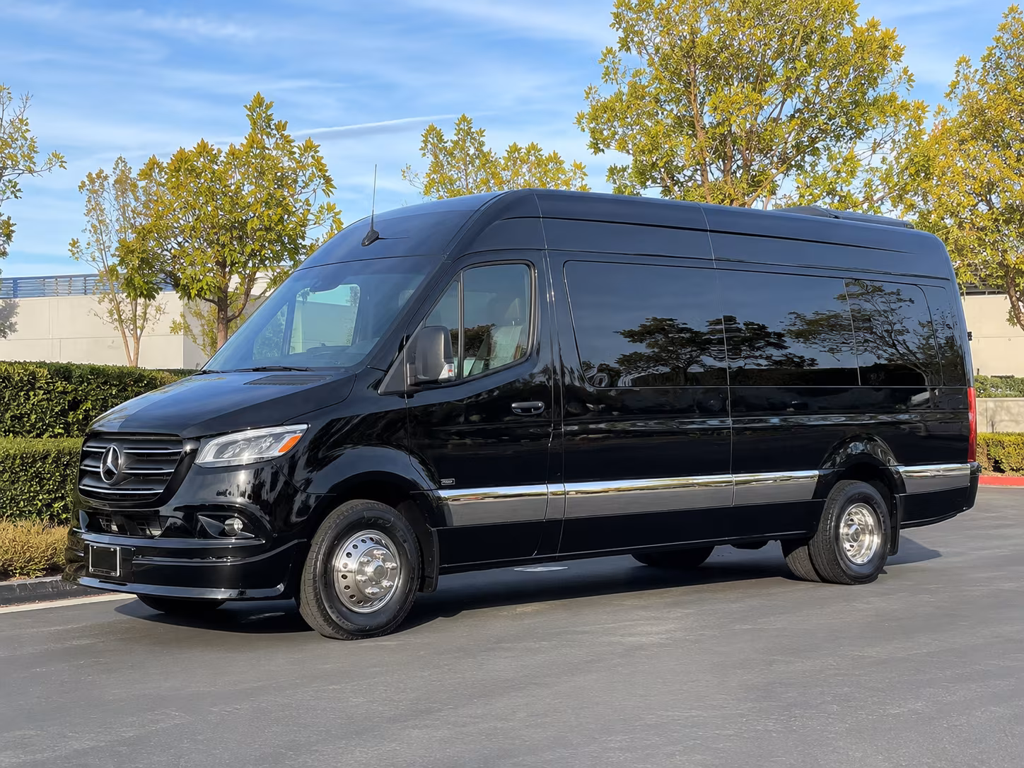 sprinter van and minibus rentals for executive transportation in orange county
